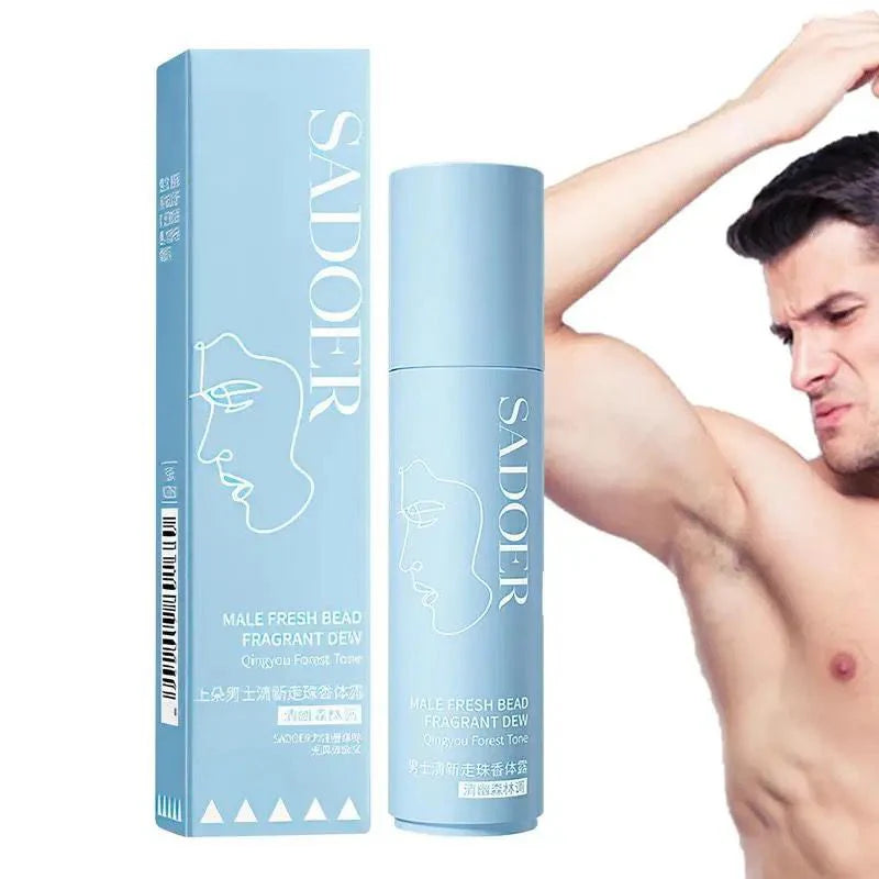 SADOER Men's Blue Charm Deodrant for Male Bread Fragrant Dew