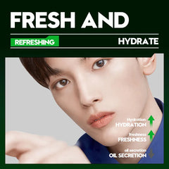 SADOER Men's Cool Oil Control Salicylic Acid Mud Cleanser - 100g