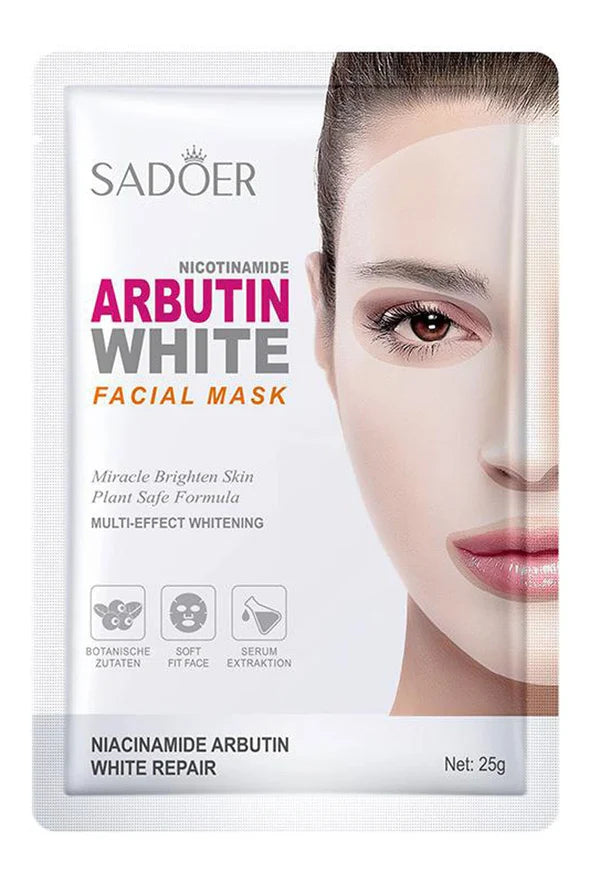 SADOER Nicotinamide Arbutin White Facial Mask - 25g