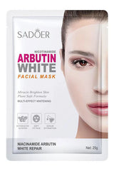 SADOER Nicotinamide Arbutin White Facial Mask - 25g
