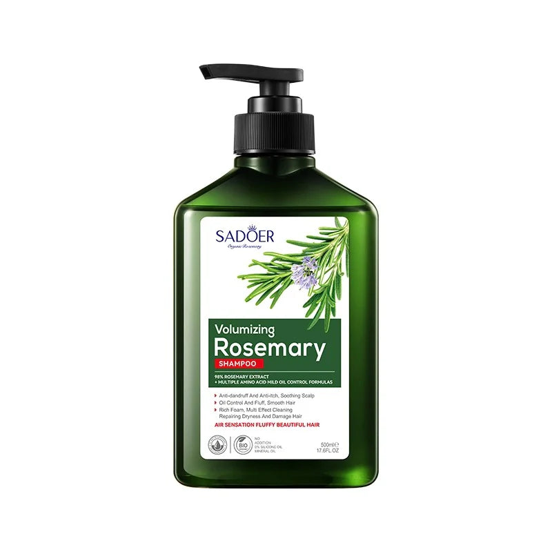 SADOER Rosemary Volumizing Anti-Dandruff Anti-Itch Shampoo  - 500ml