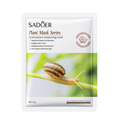 SADOER Snail Essence Moisturizing Face Sheet Mask - 25g