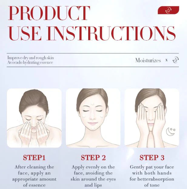 SADOER Strawberry Hydrating Essence Face Serum - 15ml