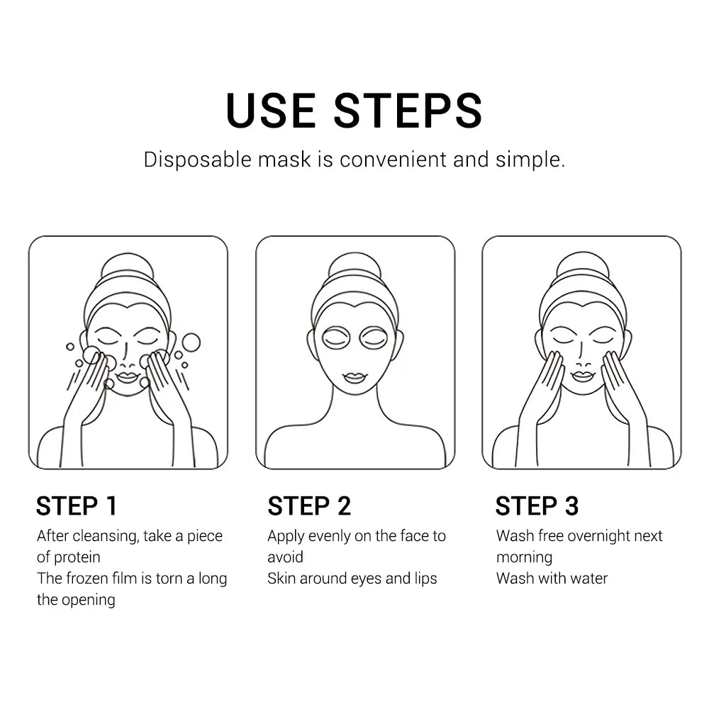 SADOER Vitamin C Goof Night Sleeping Gel Mask 20Pcs