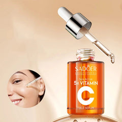 SADOER Vitamin C Whitening Multi Effect Repair Serum Moisturizing Serum - 30ml