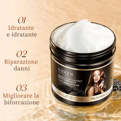 SADOER Caviar Luxury Hair Mask Shiny Smooth Repair Hair - 500g