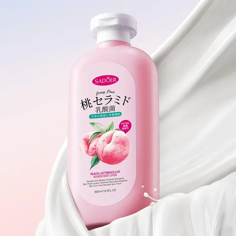 SADOER Organic Fruit Peach Body Lotion - 300ml
