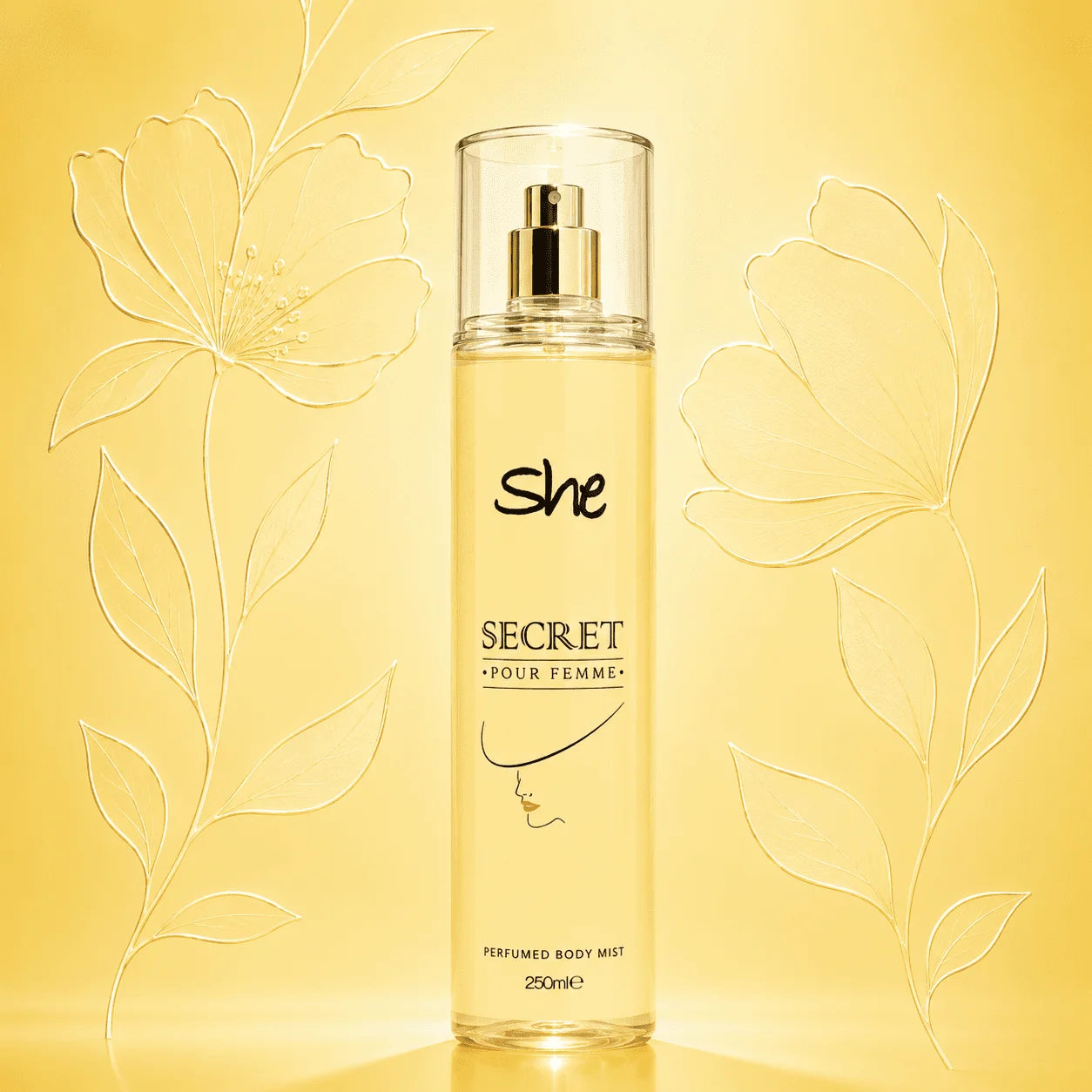 She Secret Body Mist - 250ml
