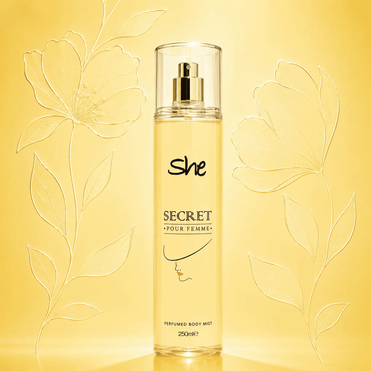 She Secret Body Mist - 250ml