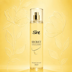 She Secret Body Mist - 250ml