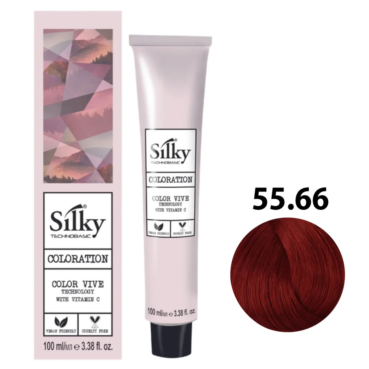 Silky 55.66 Hair Color – 100ml