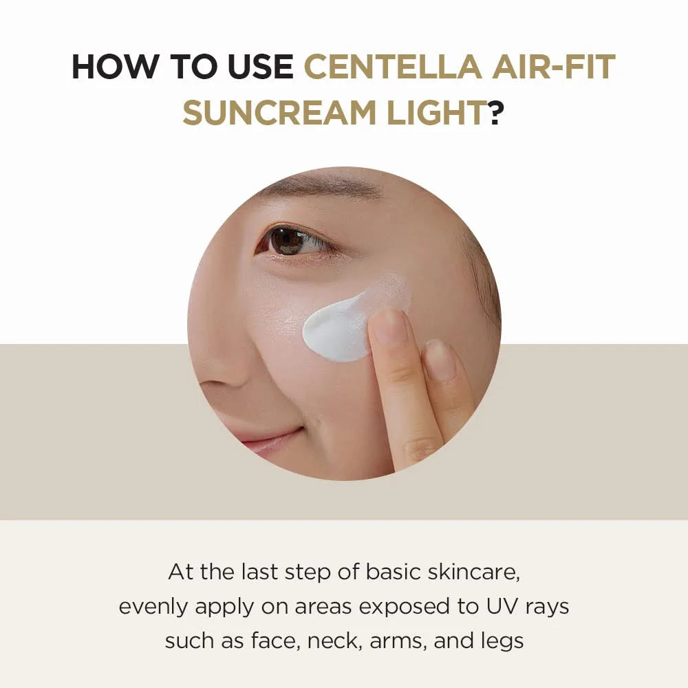 SKIN1004 Madagascar Centella Air-fit Suncream Light - l50ml