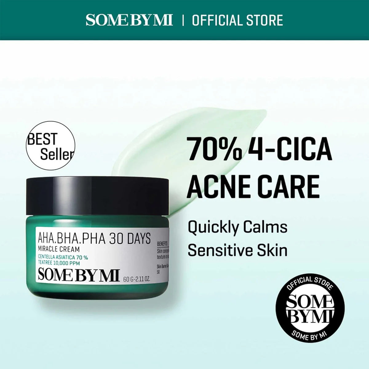 SOMEBYMI - AHA,BHA,PHA 30 Days Miracle Cream - 60g