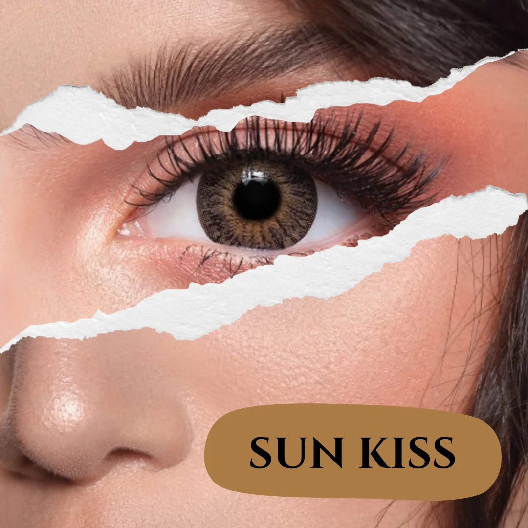 Dahab Gold Collection Sun Kiss Contact Lenses