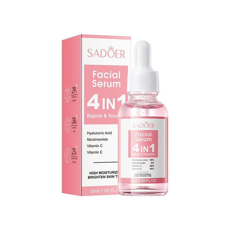 Sadoer 4 in 1 Repair and Nourish Facial Serum - 30ml