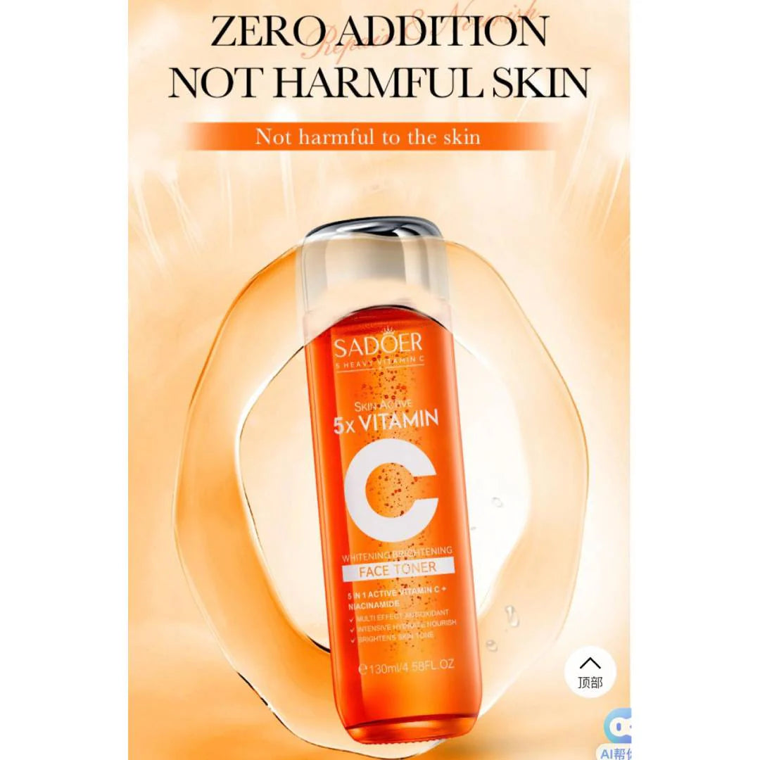 Sadoer 5x Vitamin C Face Toner - 130ml