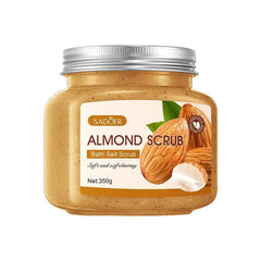 Sadoer Almond Scrub Soft And Exfoliating Bath Salt Scrub - 350g