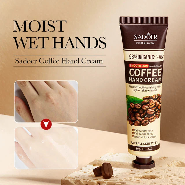 Sadoer Coffee Moisturizing Hand Cream - 30g