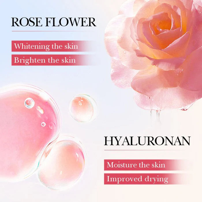 Sadoer Double Tube Hyaluronan Whitening Rose Hydrating Body Lotion - 100ml