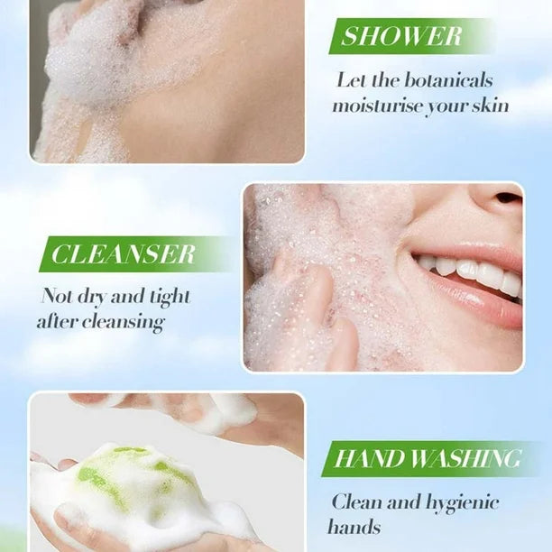 Sadoer Essential Oil Soap Organic Mugwort Conserve Fragrant Soap - 100g