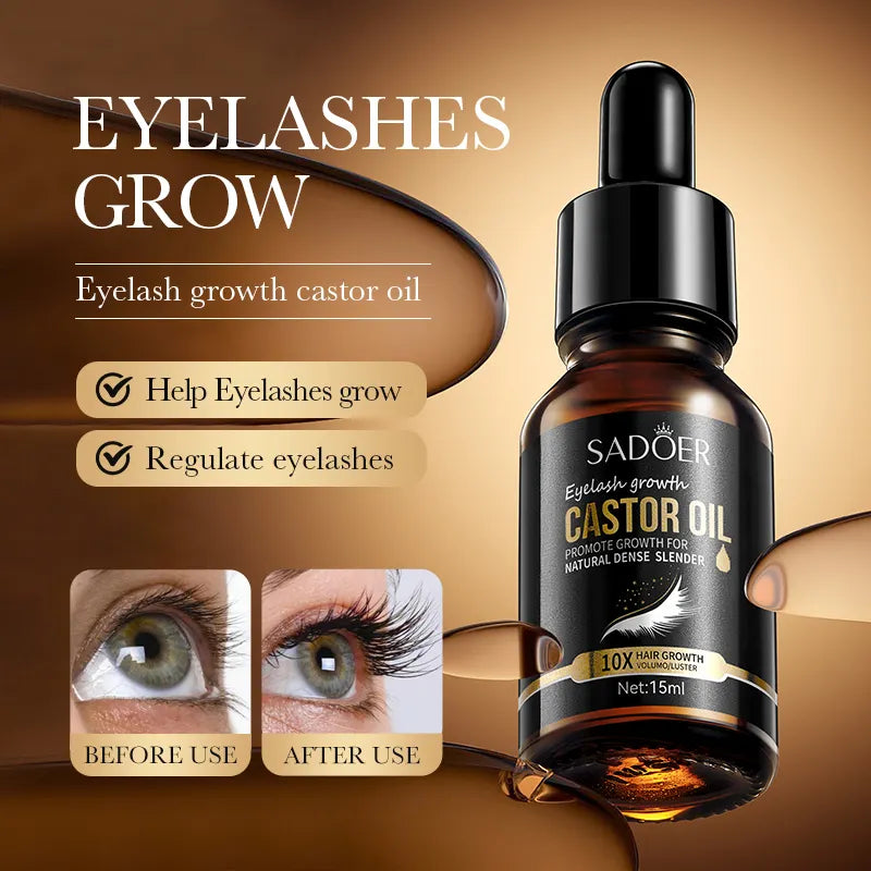 Sadoer Eyelash Growth Castor Oil 15ml
