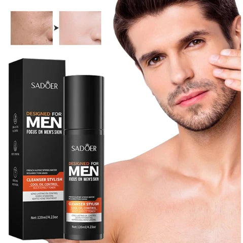 Sadoer Mens Toner Moisturizing Firming Emollient Moisturizing Water For Pores 120Ml