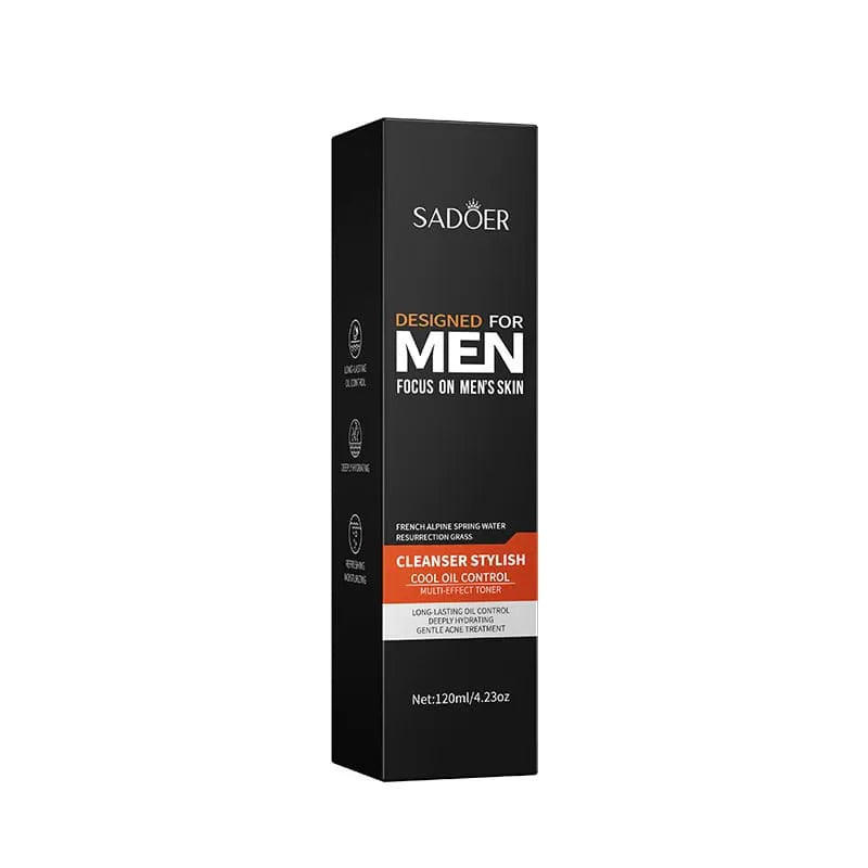 Sadoer Mens Toner Moisturizing Firming Emollient Moisturizing Water For Pores 120Ml