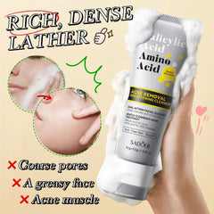 Sadoer Salicylic Acid Amino Acid Acne Removal Brightening Dual Action Facial Cleanser 50g
