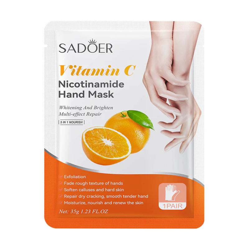 Sadoer Vitamin C Nicotinamide Whitening Hand mask 35g