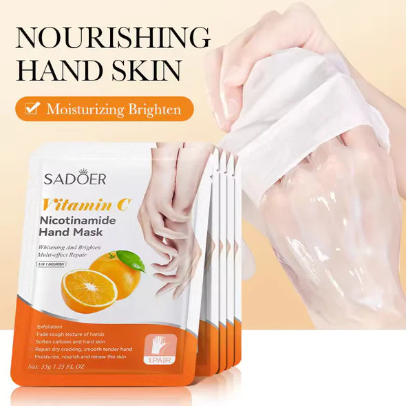 Sadoer Vitamin C Nicotinamide Whitening Hand mask 35g