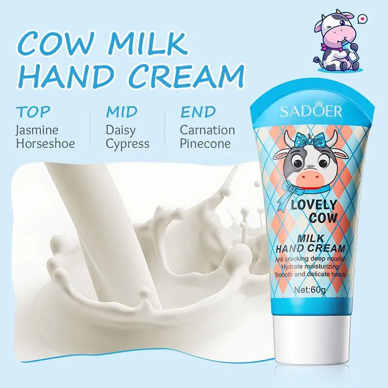 Sadoer Lovely Cow Milk Hand Cream 60g