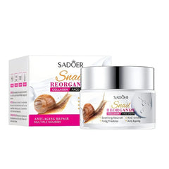 Sadoer Snail Reorganize Collagen Anti Aging Face Cream - 50g