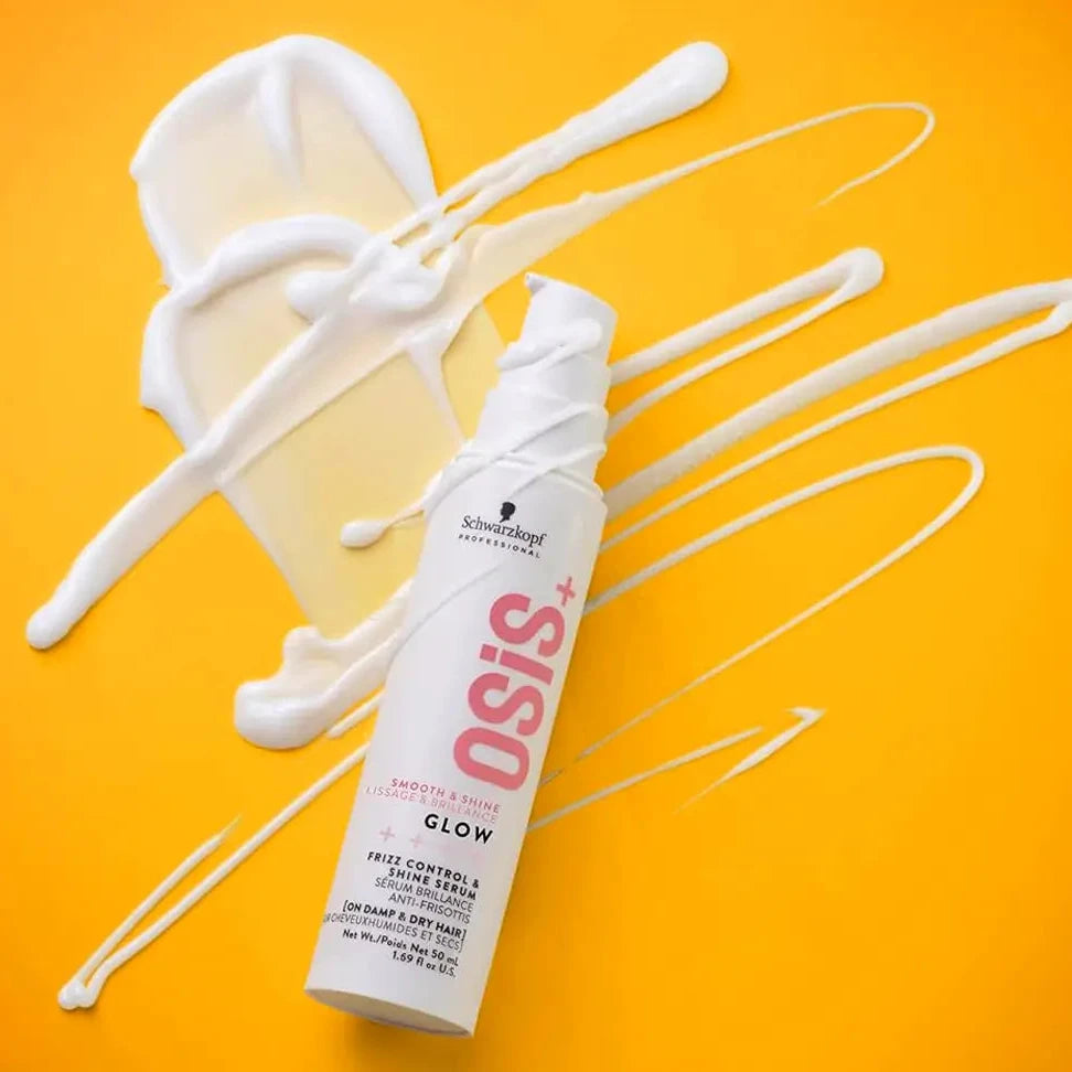 Schwarzkopf Osis+ Glow Frizz Control & Shine Serum - 50ml
