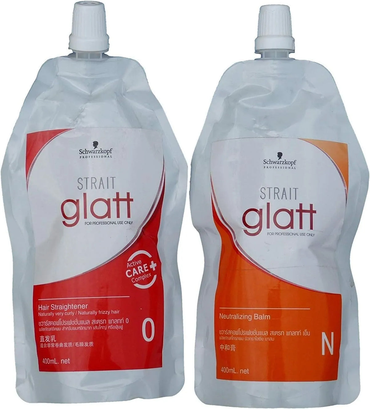 Schwarzkopf Glatt Professional Hair Straightener No.2 Neutralizer - 400ml