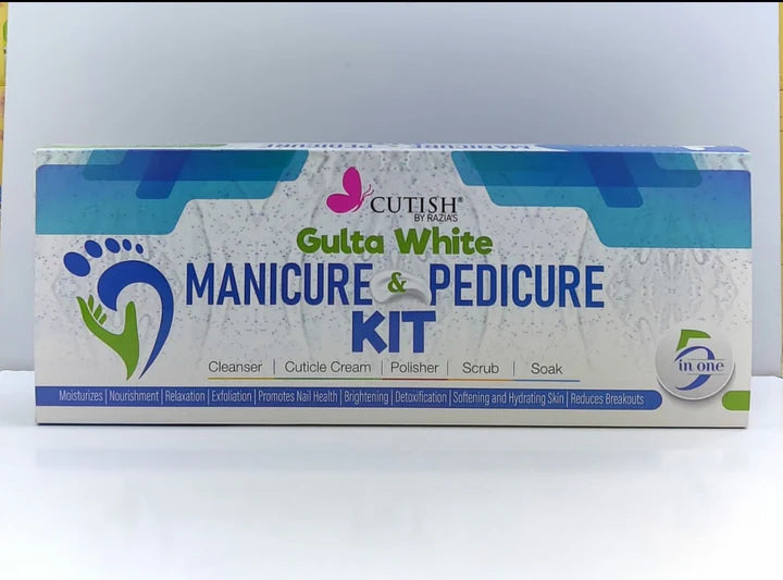 Cutish Manicure & Pedicure Kit (Each Tube 120ml)