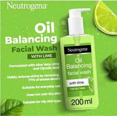 Neutrogena Oil Balancing Facial Wash - 200ml
