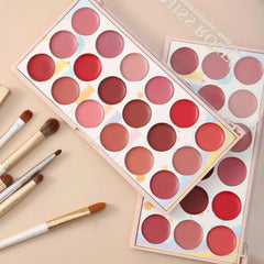 Miss Rose Lip Palette - 18 Colors
