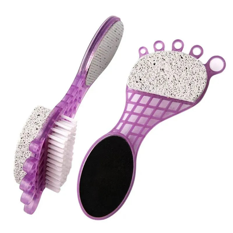 4 in 1 Foot File with Pedicure and Manicure Brush