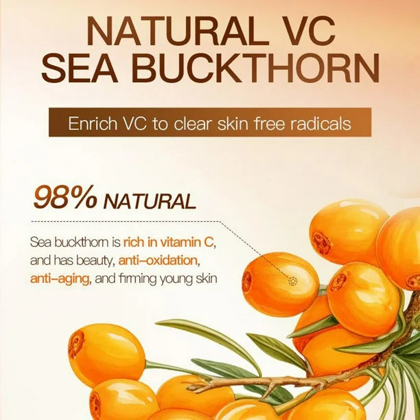 Sadoer Sea Buckthorn Vitamin C Antioxidant Brightening Serum - 30ml