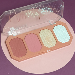 Seven Cool 2 in 1 Blusher + Highlighter palette