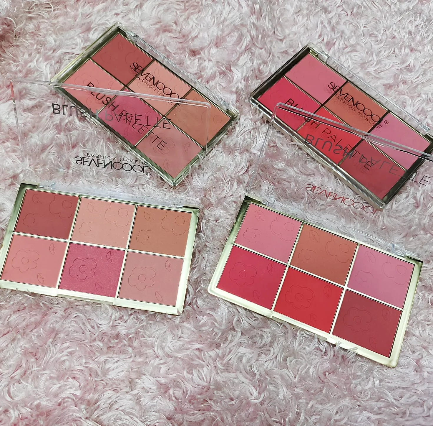 Seven cool 6 in 1 Blush Palette