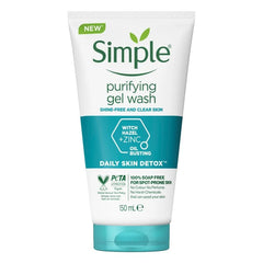 Simple Daily Skin Detox Purifying Gel Face Wash - 150ml