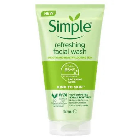 Simple Kind to Skin Refreshing Facial Wash - 150ml