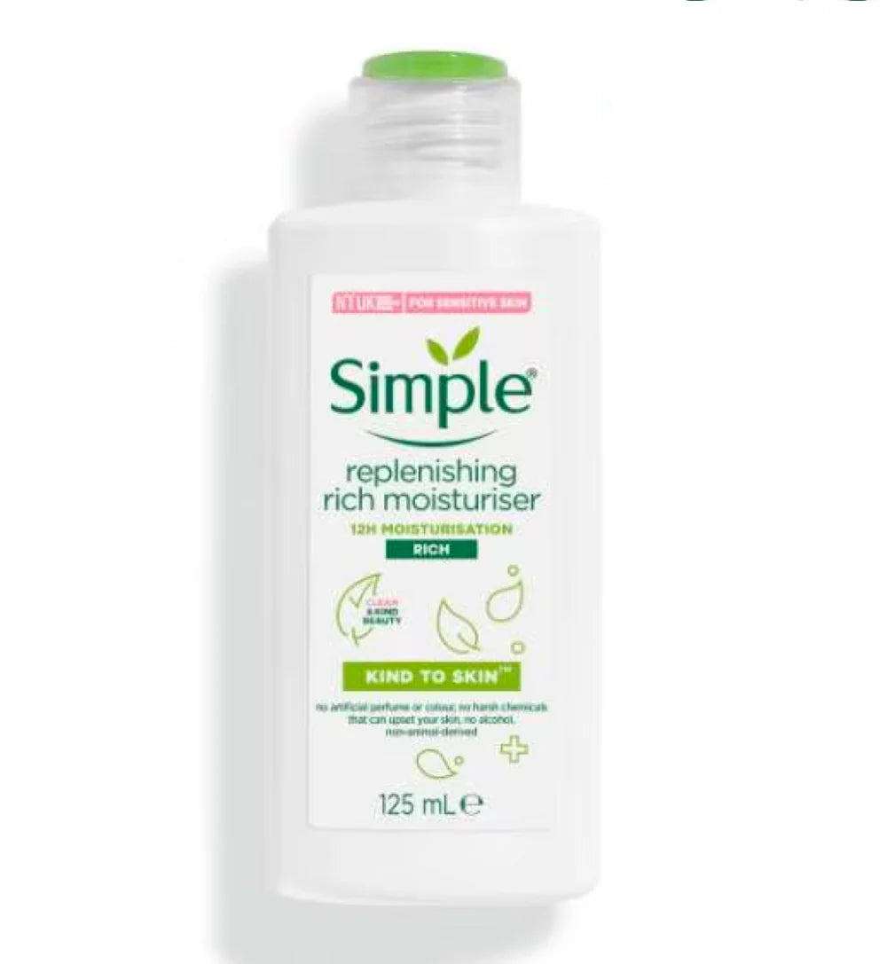 Simple Kind to Skin Replenishing Rich Moisturiser  - 125ml