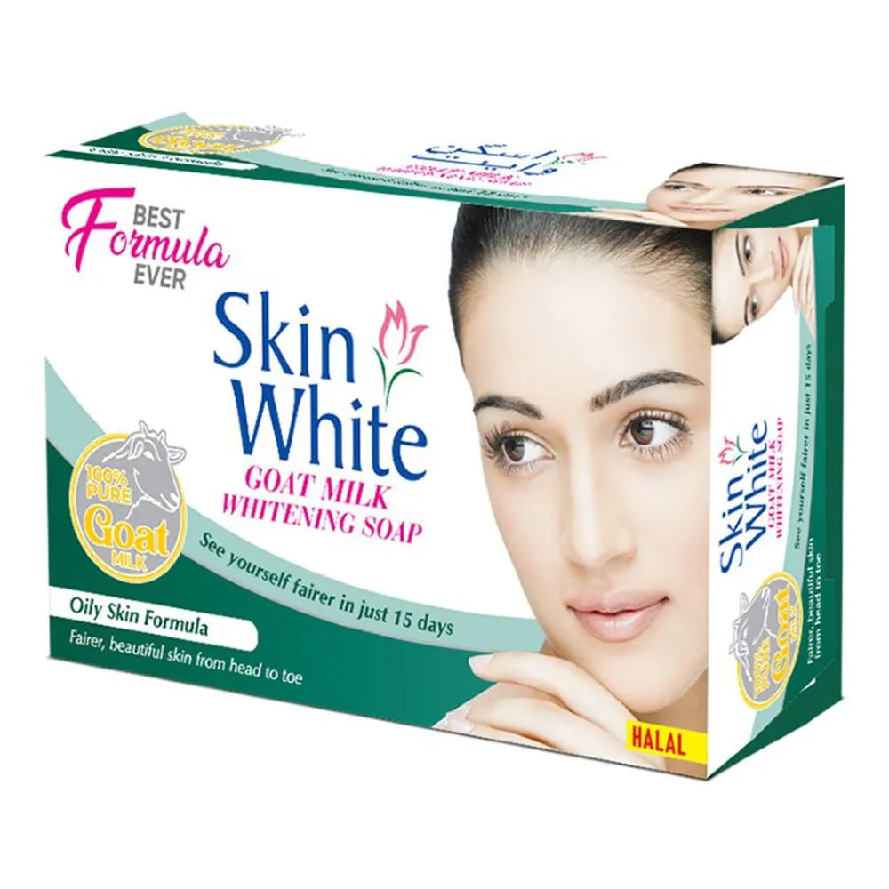 Skin White Oily Skin Formula Soap Green - 110g