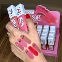 Hudamoji soft matte lip gloss