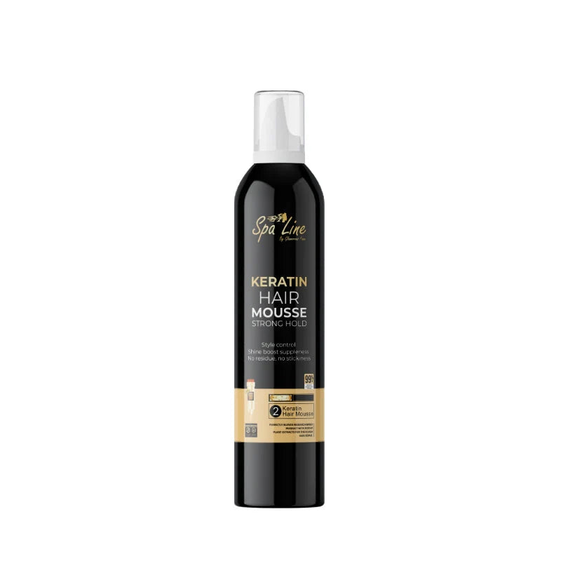 Spa Line Keratin Hair Mousse - 300ml