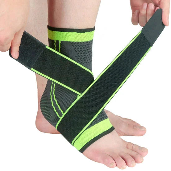 Adjustable compression ankle support brace - 1 Pcs
