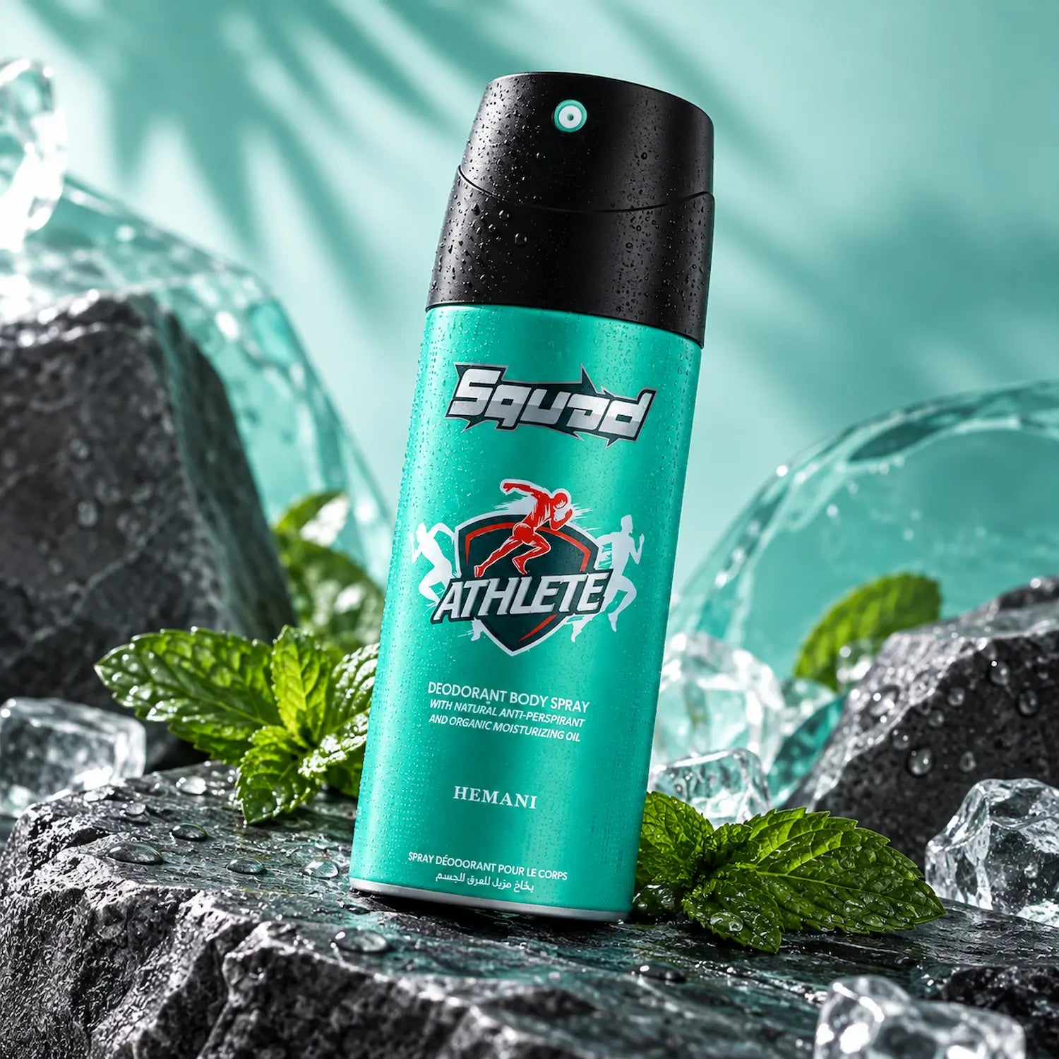 Hemani Squad Deodorant Spray - Athlete - 150ml