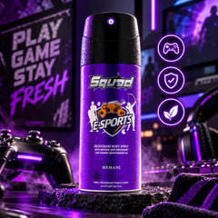 Hemani Squad Deodorant Spray - E Sports - 150ml